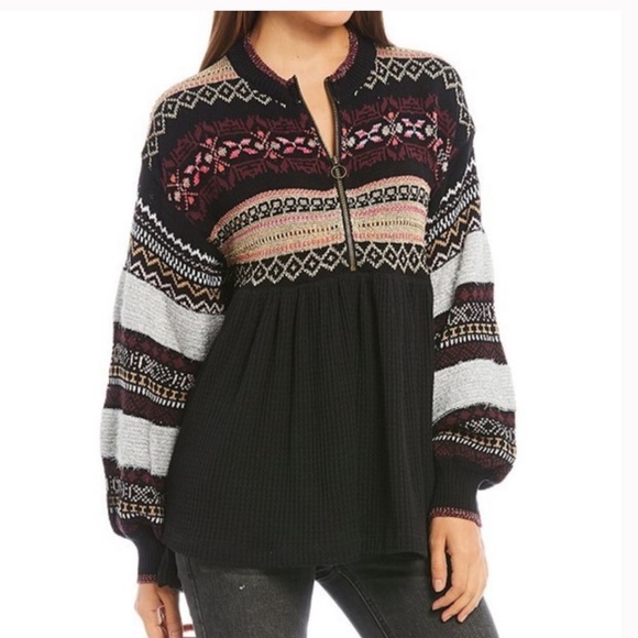 NWT Free People Cozy Cottage Sweater - Picture 15 of 15